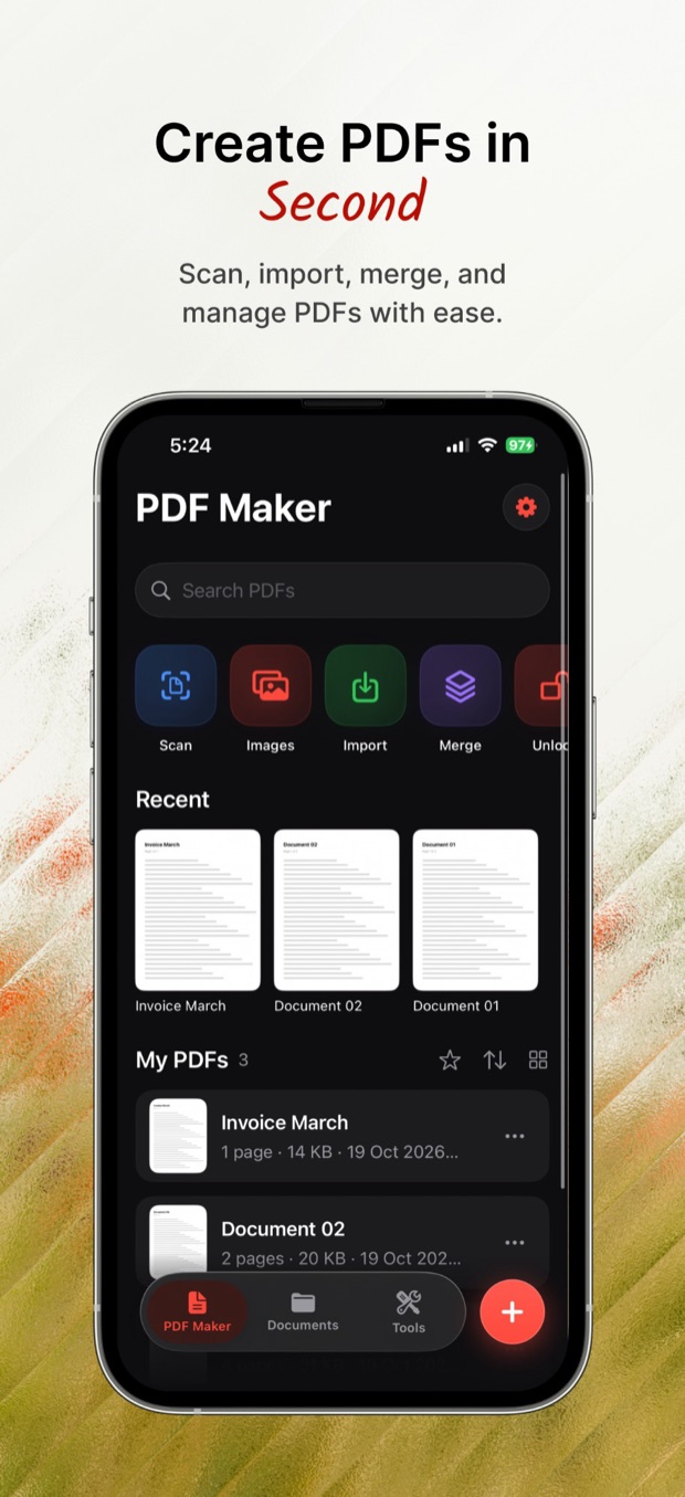 PDF Maker & Enhancer screenshot