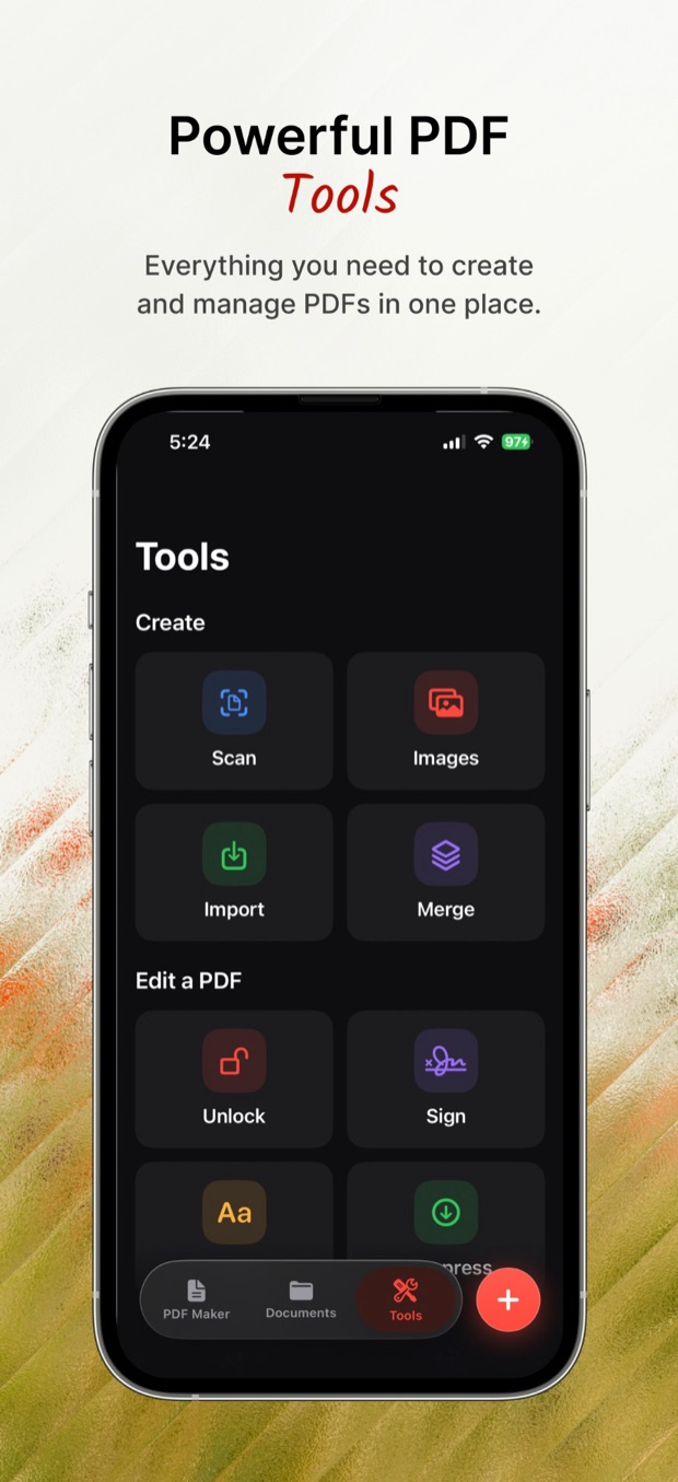 PDF Maker & Enhancer screenshot