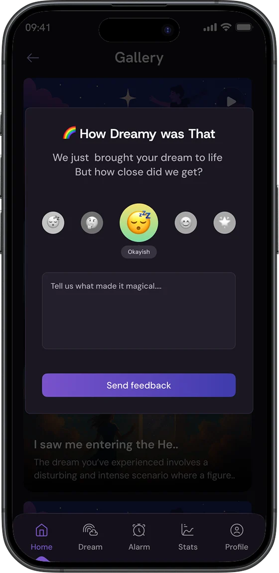 Svapn screen